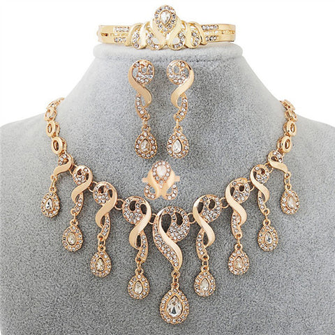 Grand Line - Cinderella Beauty (4 in 1 : Necklace, Earring, Bracelet, Ring)