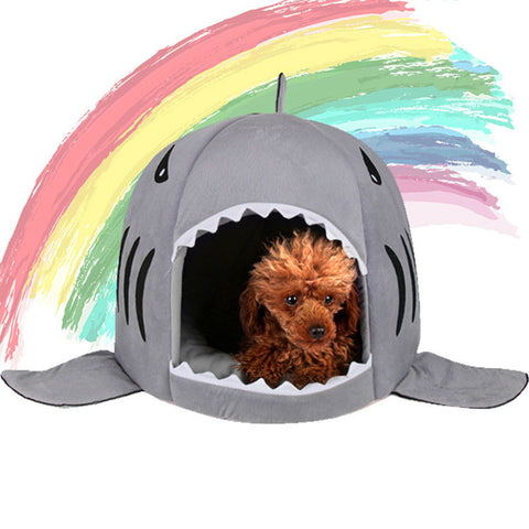 Warm Soft Dogs House Pet Sleeping Bag Shark Dog Kennel Cat Bed Cat House cama perro Easy to Clean Durable