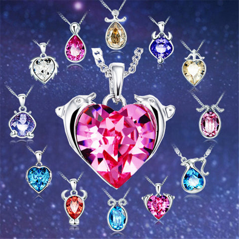 Grand Line - 12 Constellation Crystal Necklace